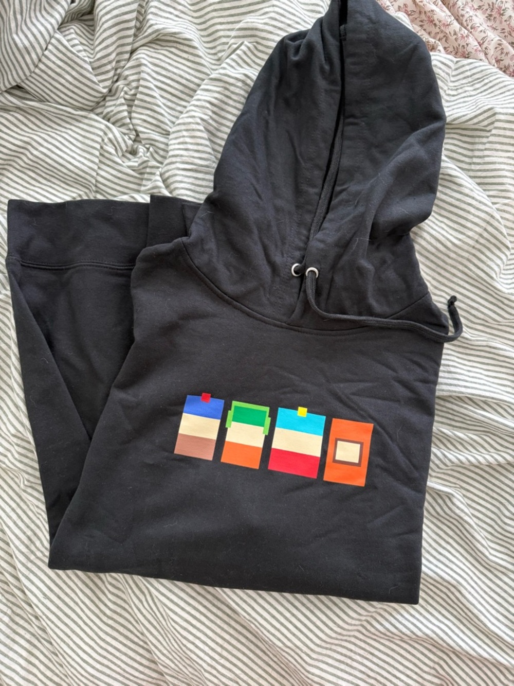 South Park Black Hoodie Sweatshirt